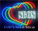 Cole's Neon Shop logo
